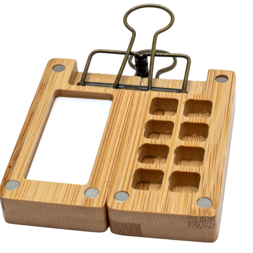 Hahnemuhle Mini paletka bambusowa - Hahnemühle - 8 miejsc > Paletki Malarskie