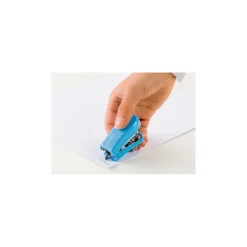 Novus Mini zszywacz biurowy ze zszywkami - - błękitny ><noscript><img width=
