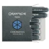 Caran d'Ache Naboje atramentowe Chromatics - - niebieskie, 6 szt.