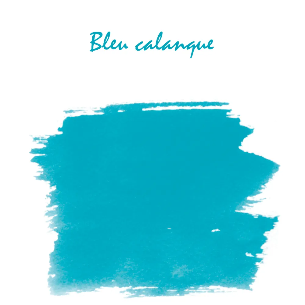 J.Herbin Naboje atramentowe - - Bleu Calanque 6 szt.