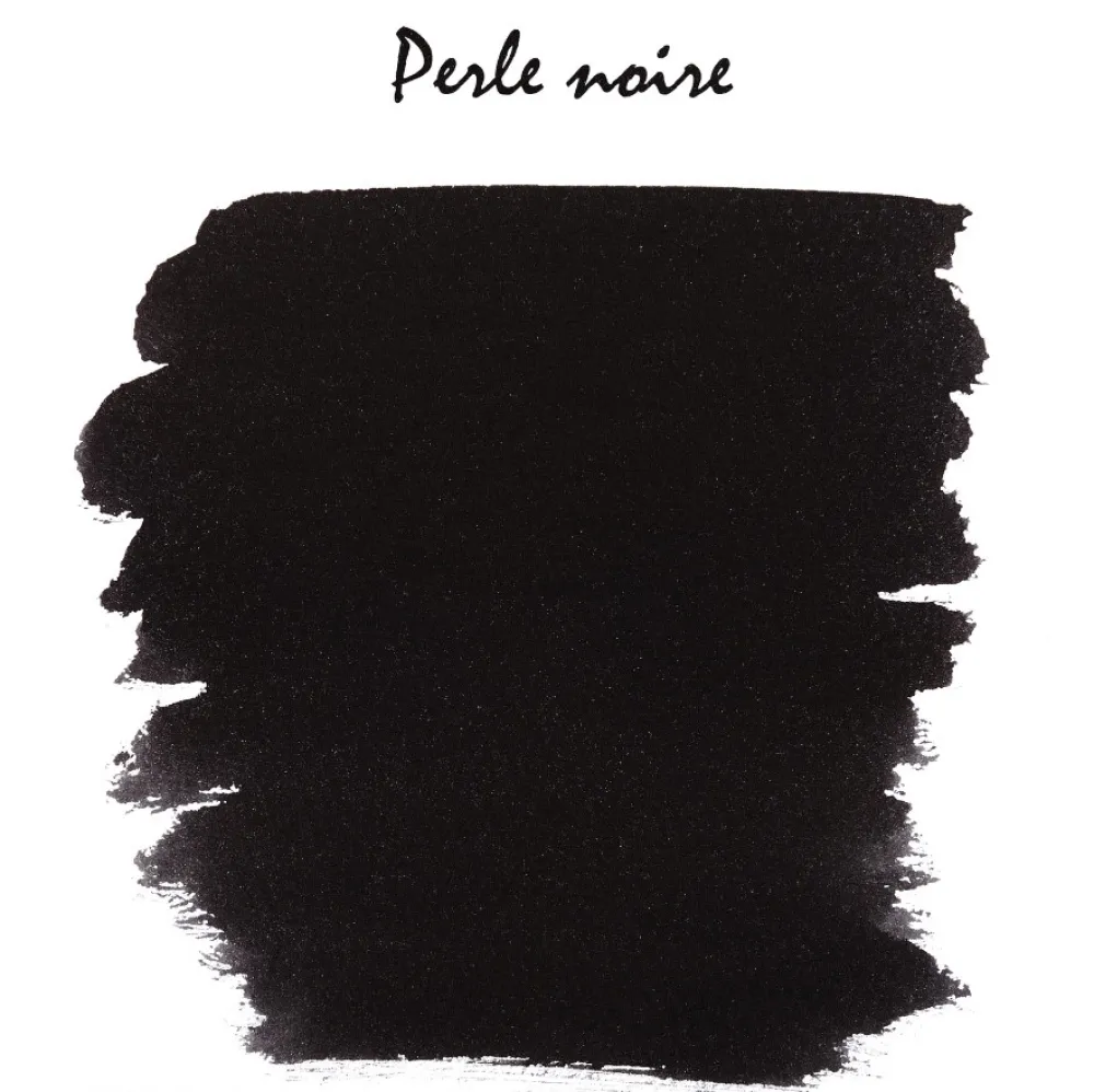 J.Herbin Naboje atramentowe - - Black 6 szt.