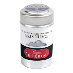 J.Herbin Naboje atramentowe - - Cloudy Grey 6 szt. > Naboje Atramentowe