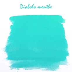 J.Herbin Naboje atramentowe - - Diabolo Mint 6 szt.