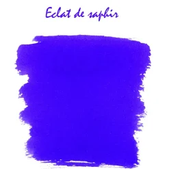 J.Herbin Naboje atramentowe - - Sapphire Sparkle 6 szt.
