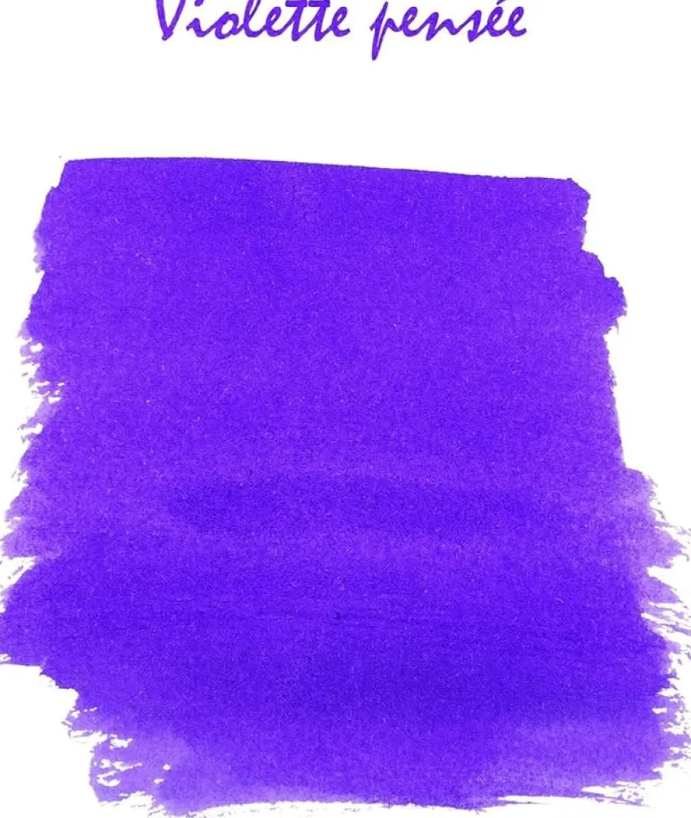J.Herbin Naboje atramentowe - - Violet Pansy 6 szt. > Naboje Atramentowe