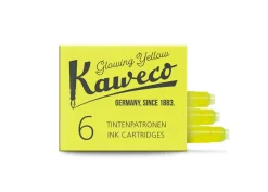 Kaweco Naboje atramentowe - - Glowing Yellow, 6 szt.