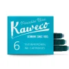 Kaweco Naboje atramentowe - - Paradise Blue, 6 szt. > Naboje Atramentowe