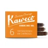 Kaweco Naboje atramentowe - - Sunrise Orange, 6 szt. > Naboje Atramentowe