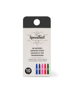 Speedball Naboje atramentowe - - Assorted Colors 10 szt. > Naboje Atramentowe