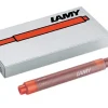 Lamy Naboje atramentowe T10 - - czerwone, 5 szt. > Naboje Atramentowe