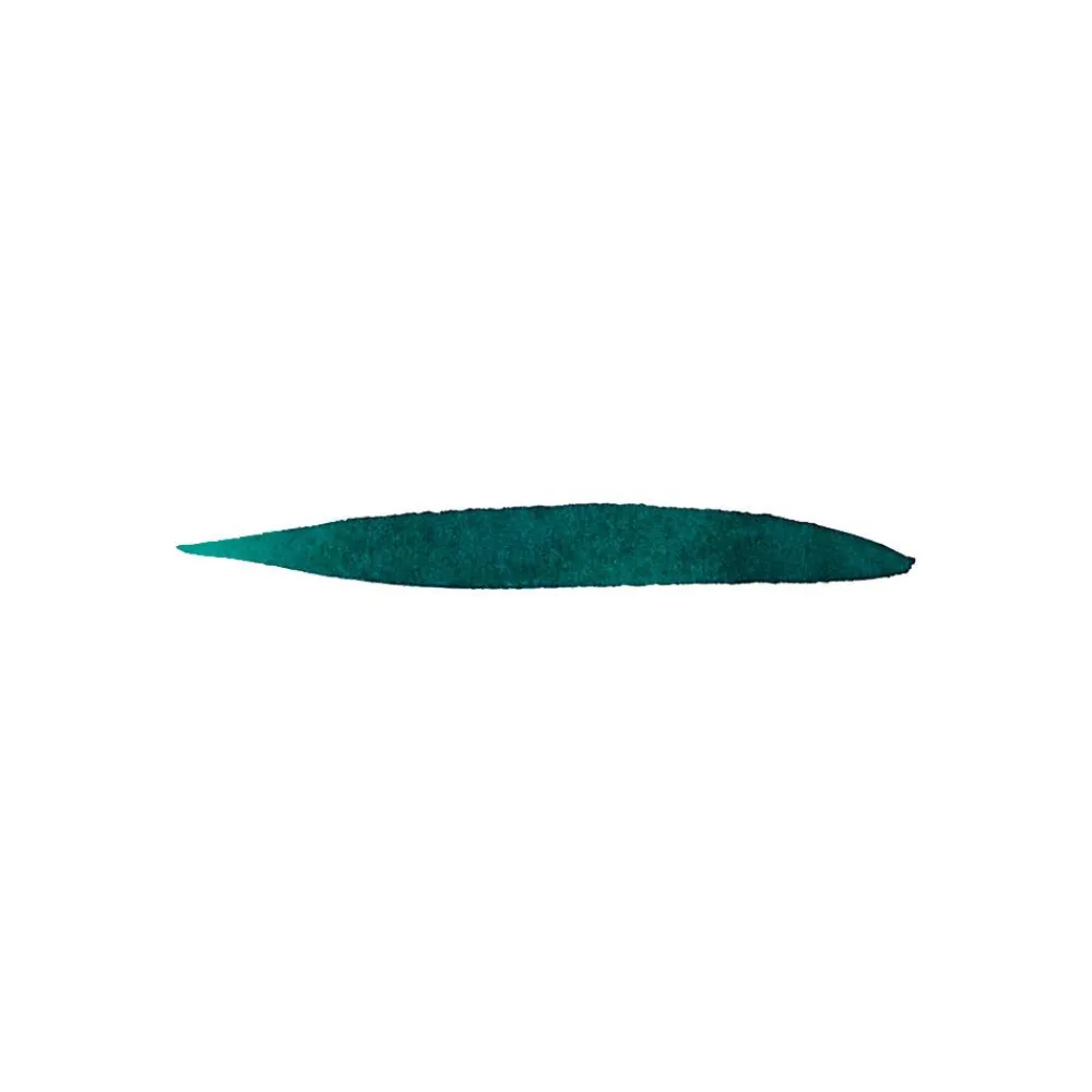Graf Von Faber-Castell Naboje do piór wiecznych - - Deep Sea Green, 6 szt.