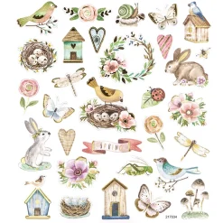 dpCraft Naklejki - - Powiew wiosny, 31 szt. > Naklejki