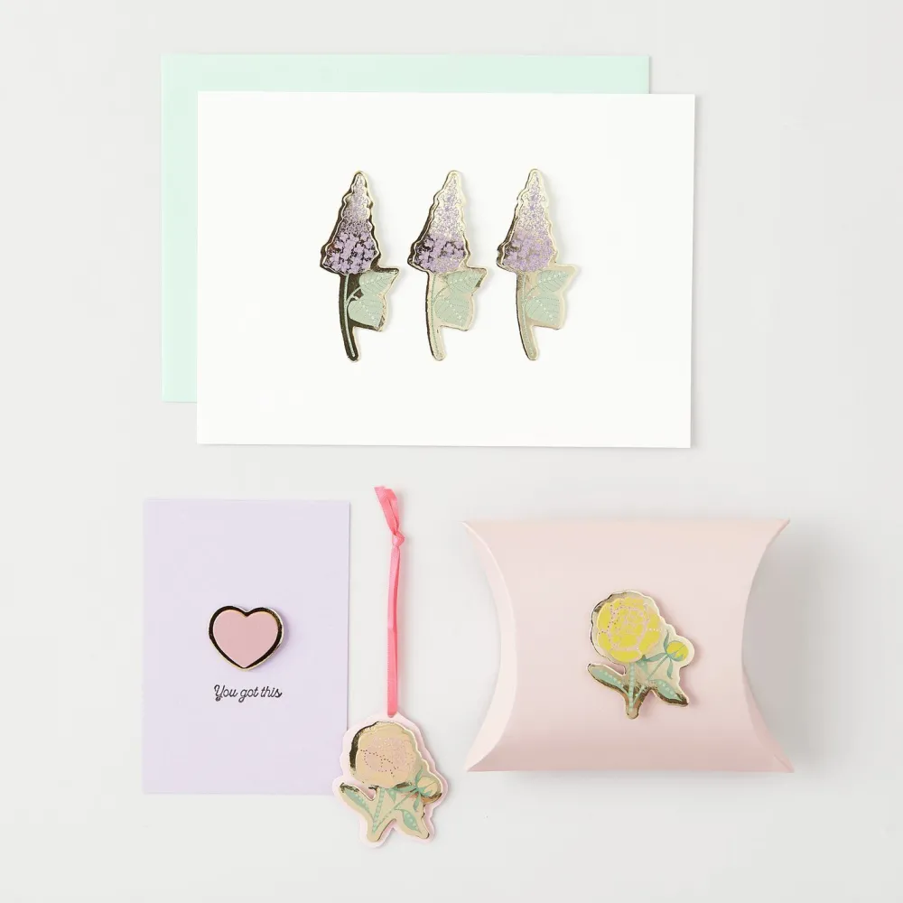 Rico Design Naklejki 3D Peonies - Paper Poetry - 6 szt.