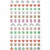 Rico Design Naklejki żelowe Chingu - Paper Poetry > Naklejki
