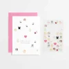 Rico Design Naklejki żelowe Futschikato - Paper Poetry - Pixels, 46 szt.