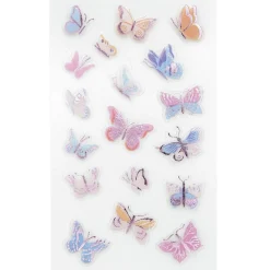 Rico Design Naklejki foliowe Butterflies - Paper Poetry - 72 szt. ><noscript><img width=