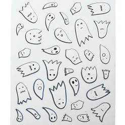 Rico Design Naklejki halloweenowe - Paper Poetry - 260 szt.
