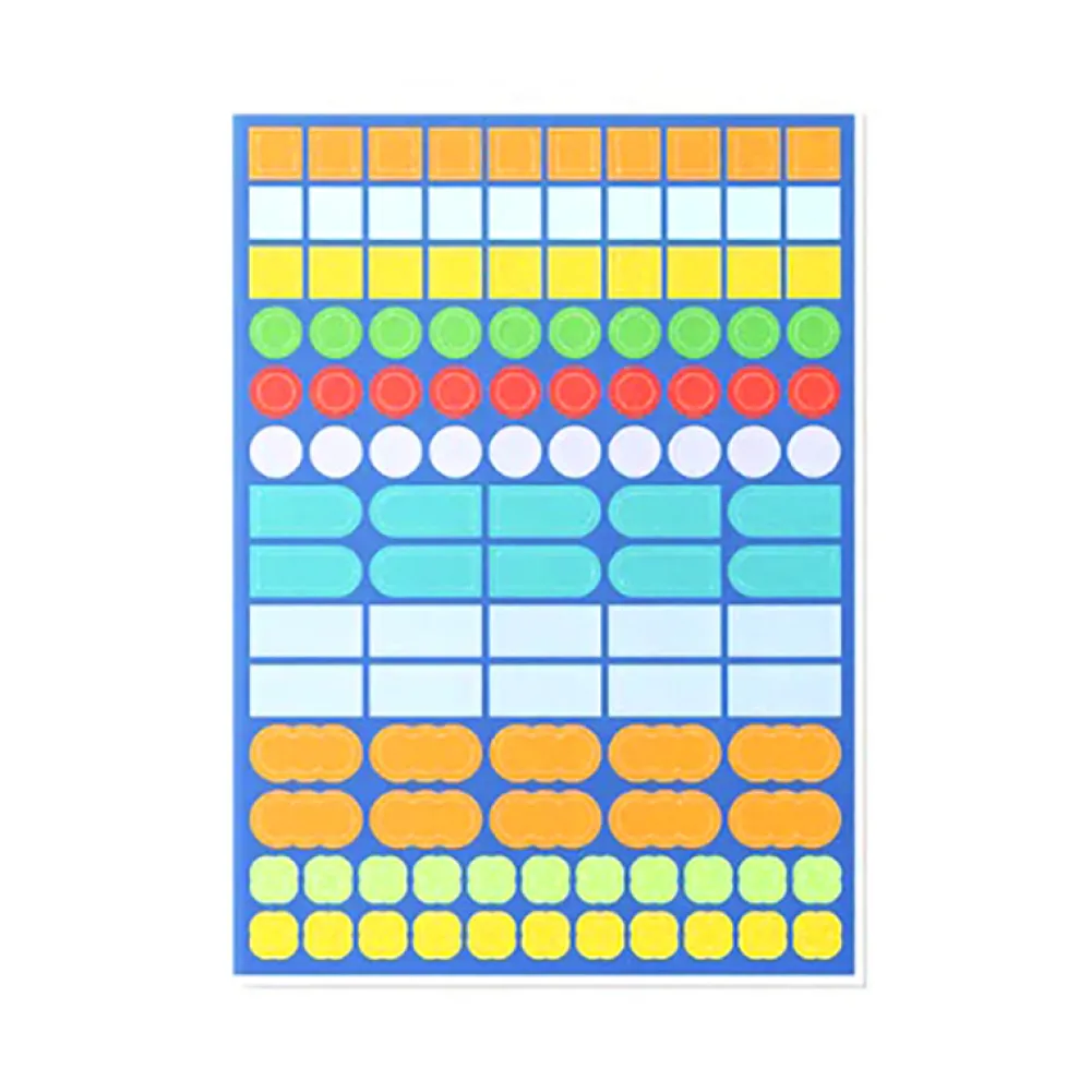Mishmash Naklejki kształty Shapes - - 100 szt. > Naklejki Do Notatek