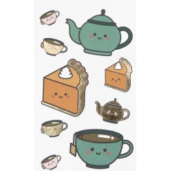 Rico Design Naklejki - Paper Poetry - Jesienne kwiaty, 20 szt. > Naklejki