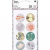 Rico Design Naklejki - Paper Poetry - Małe rośliny, 32 szt.