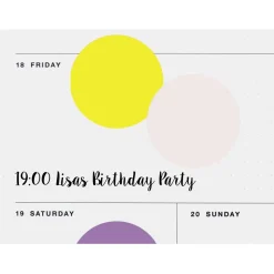 Rico Design Naklejki papierowe kółka Circles - Paper Poetry - Colorful 24 szt. > Naklejki