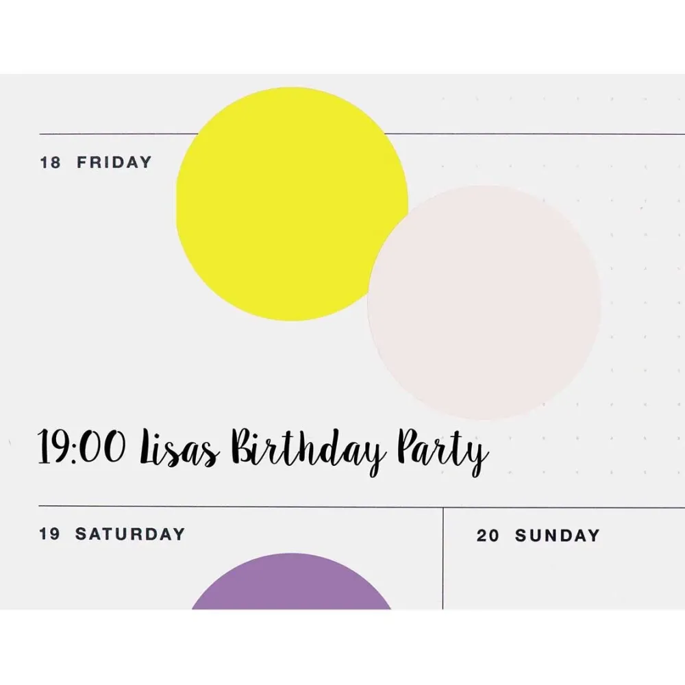 Rico Design Naklejki papierowe kółka Circles - Paper Poetry - Colorful 24 szt. > Naklejki