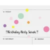 Rico Design Naklejki papierowe kółka Circles - Paper Poetry - Multicolor