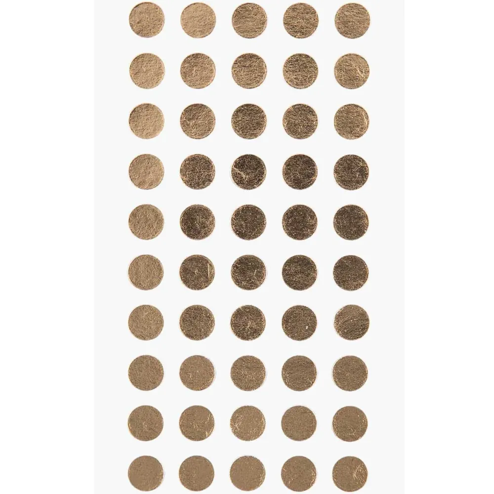 Rico Design Naklejki papierowe kółka Dots - Paper Poetry - Gold > Naklejki