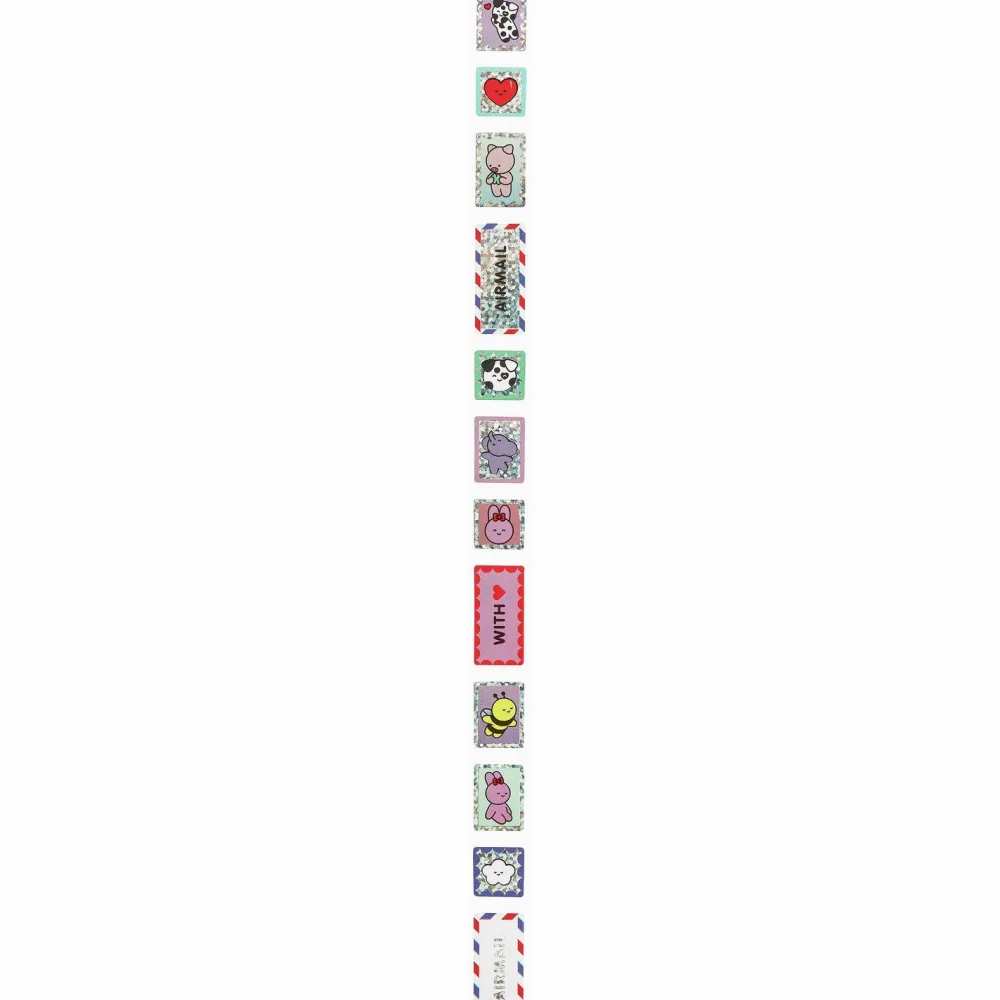 Rico Design Naklejki papierowe na rolce Chingu - Paper Poetry - 80 szt. > Naklejki