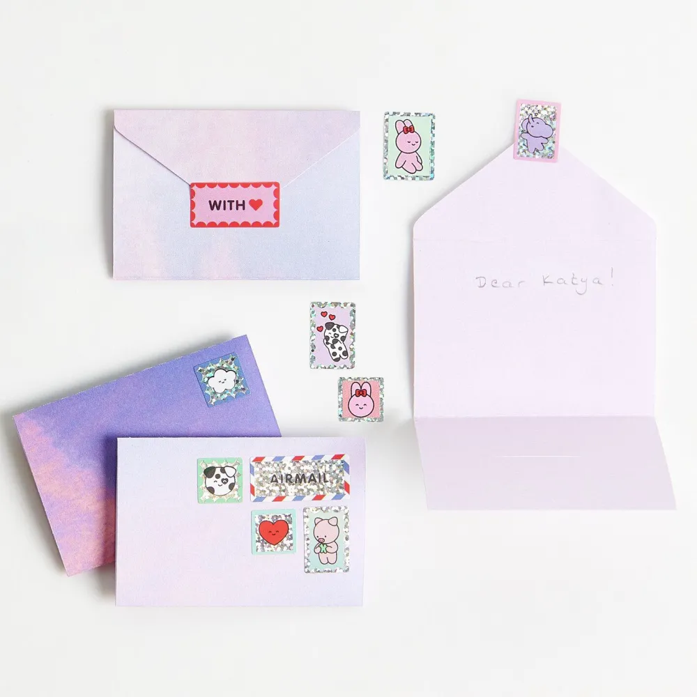 Rico Design Naklejki papierowe na rolce Chingu - Paper Poetry - 80 szt. > Naklejki