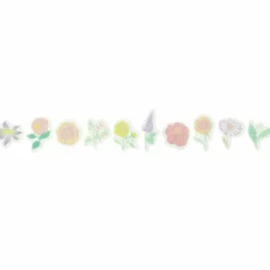 Rico Design Naklejki washi Flowers Pastel - Paper Poetry - 200 szt.