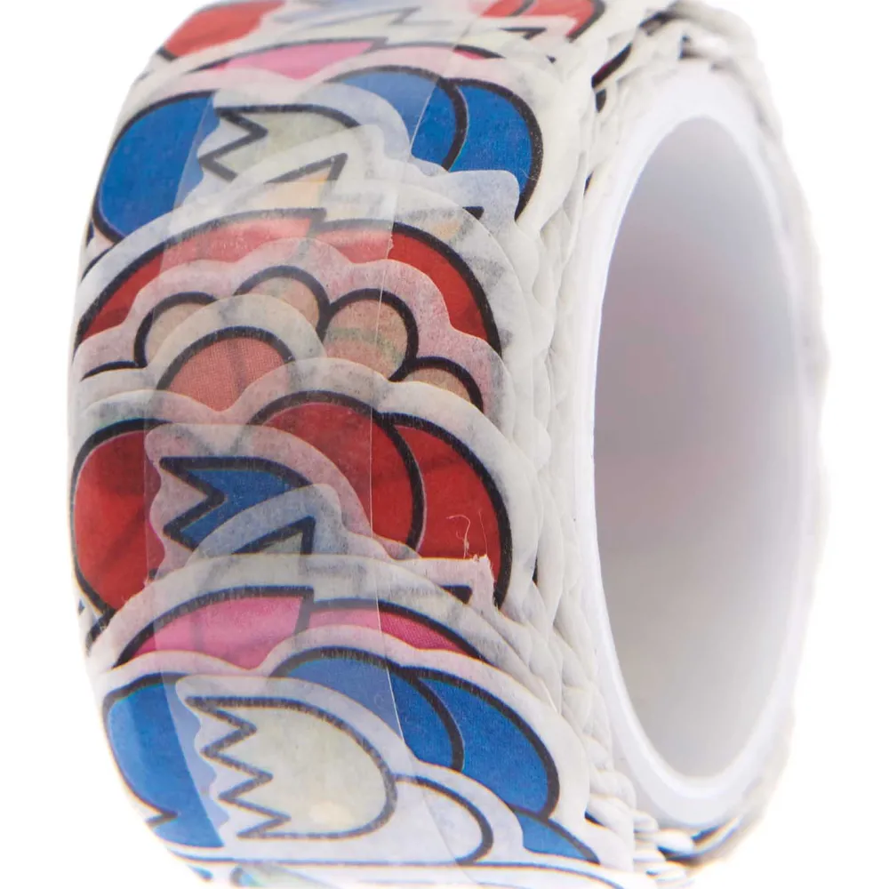 Rico Design Naklejki washi - Paper Poetry - Eye Candy, 200 szt. > Naklejki|Dodatki Dekoracyjne