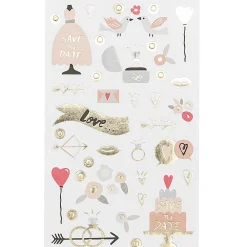 Rico Design Naklejki Wedding - Paper Poetry - 150 szt. > Naklejki