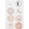 Rico Design Naklejki Wedding - Paper Poetry - 32 szt.