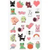 Rico Design Naklejki wypukłe Puffy Futschikato - Paper Poetry - Pixels, 24 szt. > Naklejki