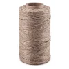 Nici lniane nabłyszczane - szare, 1 mm, 100 g, 220 m > Sznurki
