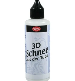 Viva Decor Śnieg w tubie 3D - - biały, 82 ml > Media Do Decoupage