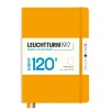 Leuchtturm1917 Notatnik A5 - - gładki, Rising Sun, twarda okładka, 120 g > Notatniki Gładkie