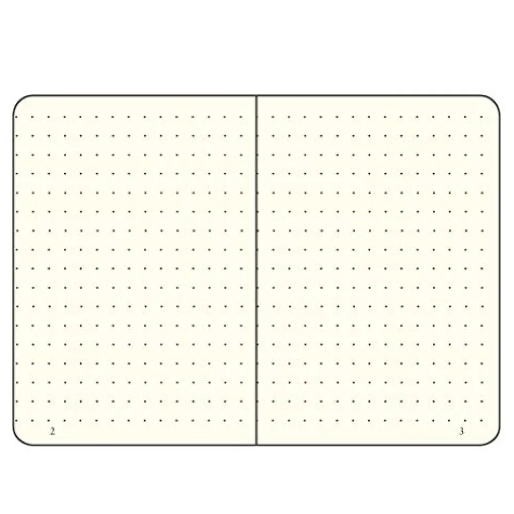 Leuchtturm1917 Notatnik A5 - - w kropki, czarny, 80 g/m2