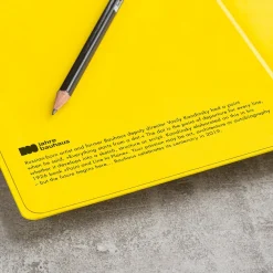 Leuchtturm1917 Notatnik Bauhaus - - Red, w kropki, twarda okładka, A5