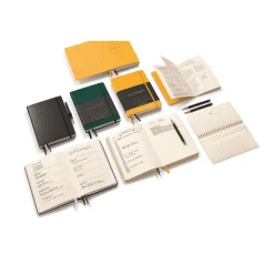 Leuchtturm1917 Notatnik Bullet Journal - - żółty, w kropki, 80 g, A5 ><noscript><img width=