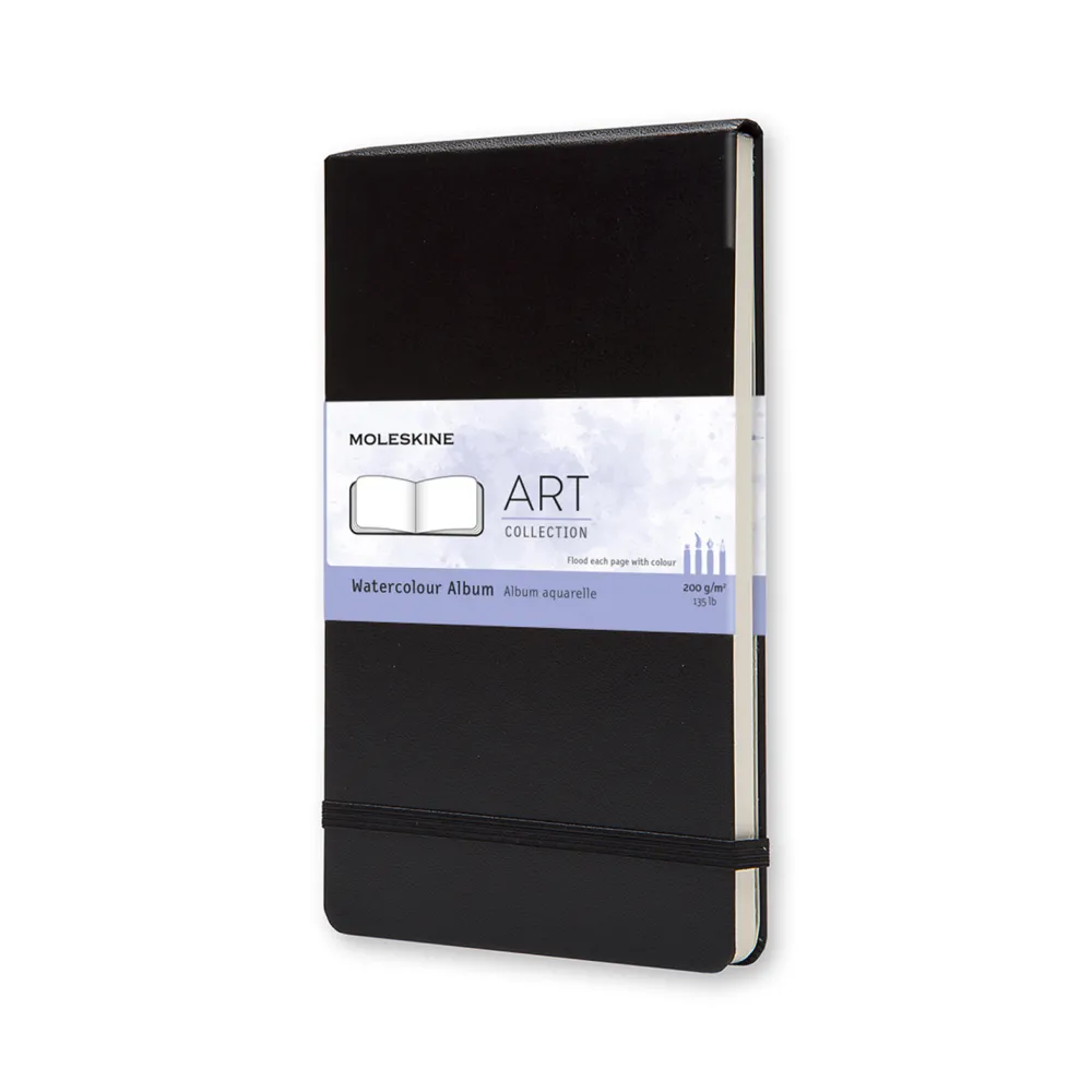 Moleskine Notatnik do akwareli Art Plus - - czarny L