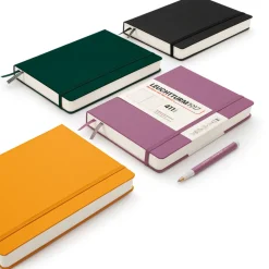 Leuchtturm1917 Notatnik 411 gładki A5 - - Forest Green, twarda okładka