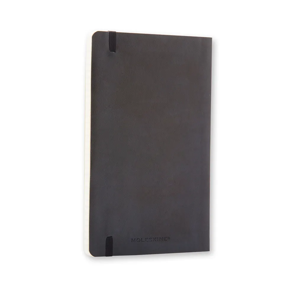 Moleskine Notatnik gładki Classic 13 x 21 cm - - czarny miękka okładka > Notatniki Gładkie