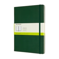 Moleskine Notatnik gładki XL - - ciemnozielony twarda okładka ><noscript><img width=