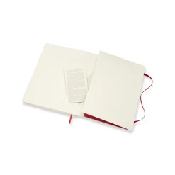 Moleskine Notatnik gładki XL - - czerwony miękka okładka > Notatniki Gładkie