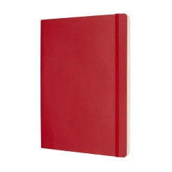 Moleskine Notatnik gładki XL - - czerwony miękka okładka ><noscript><img width=
