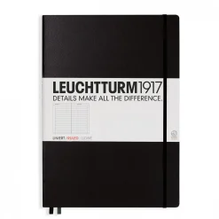 Leuchtturm1917 Notatnik Master Classic - - w linie, czarny, A4+ ><noscript><img width=
