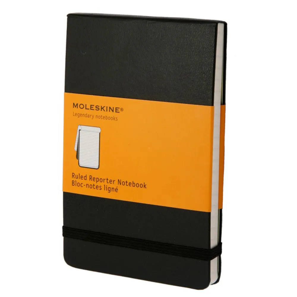 Moleskine Notatnik reporterski w linie 9 x 14 cm - - twarda okładka > Notatniki W Linie