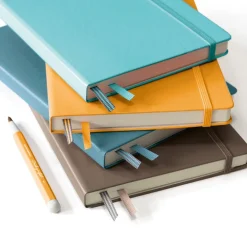 Leuchtturm1917 Notatnik Rising Colours - - w kropki, Stone Blue, A5
